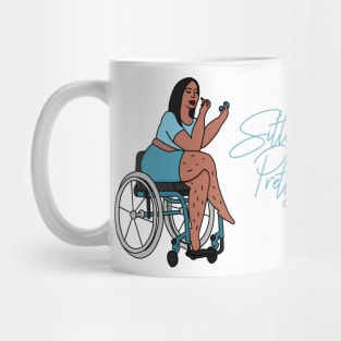 Sitting Pretty in Blue 4 Mug